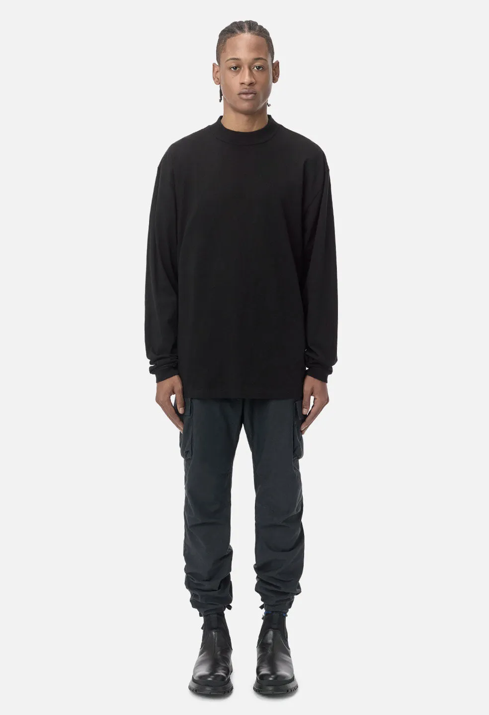 900 LS Mock Tee / Black