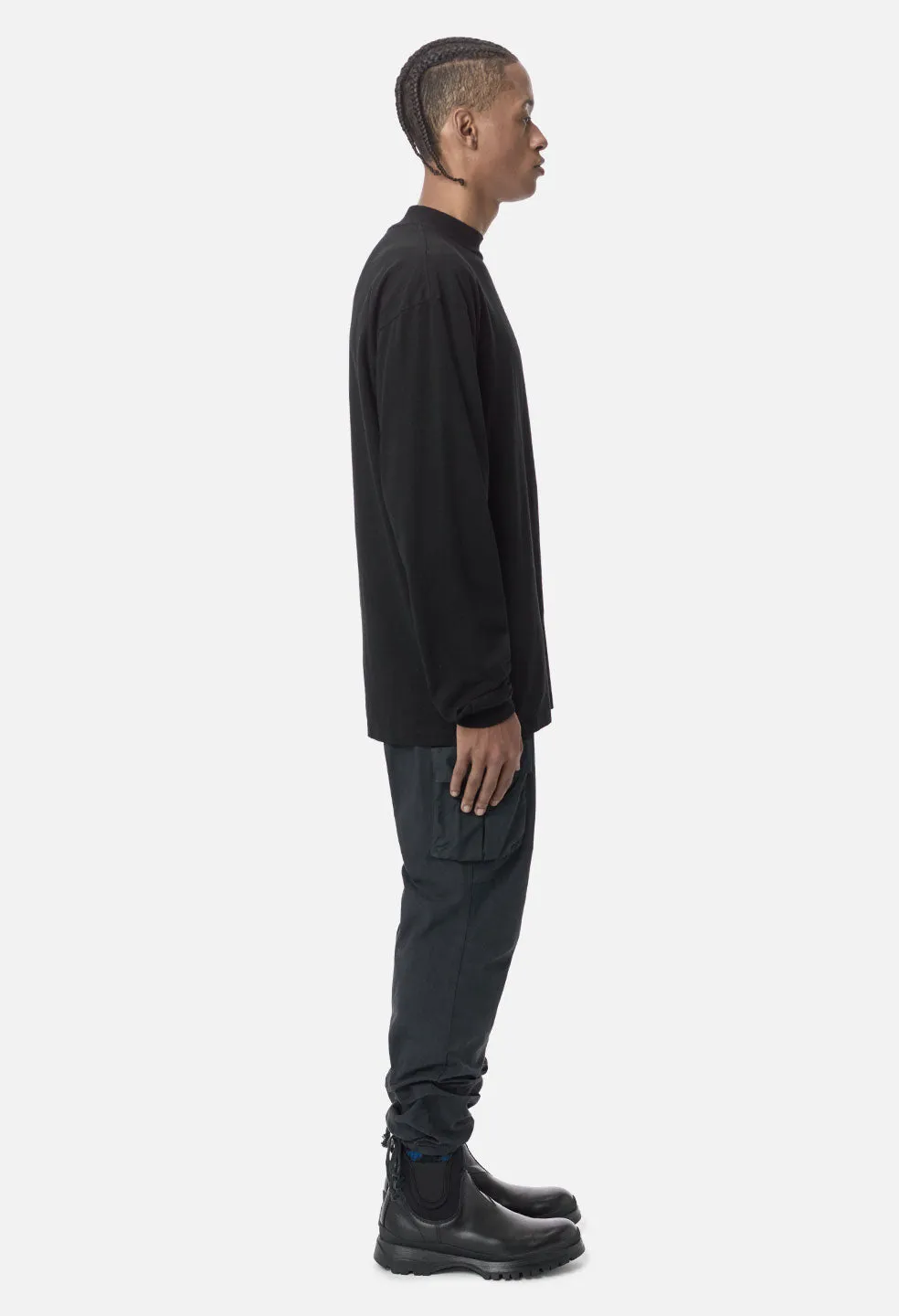 900 LS Mock Tee / Black