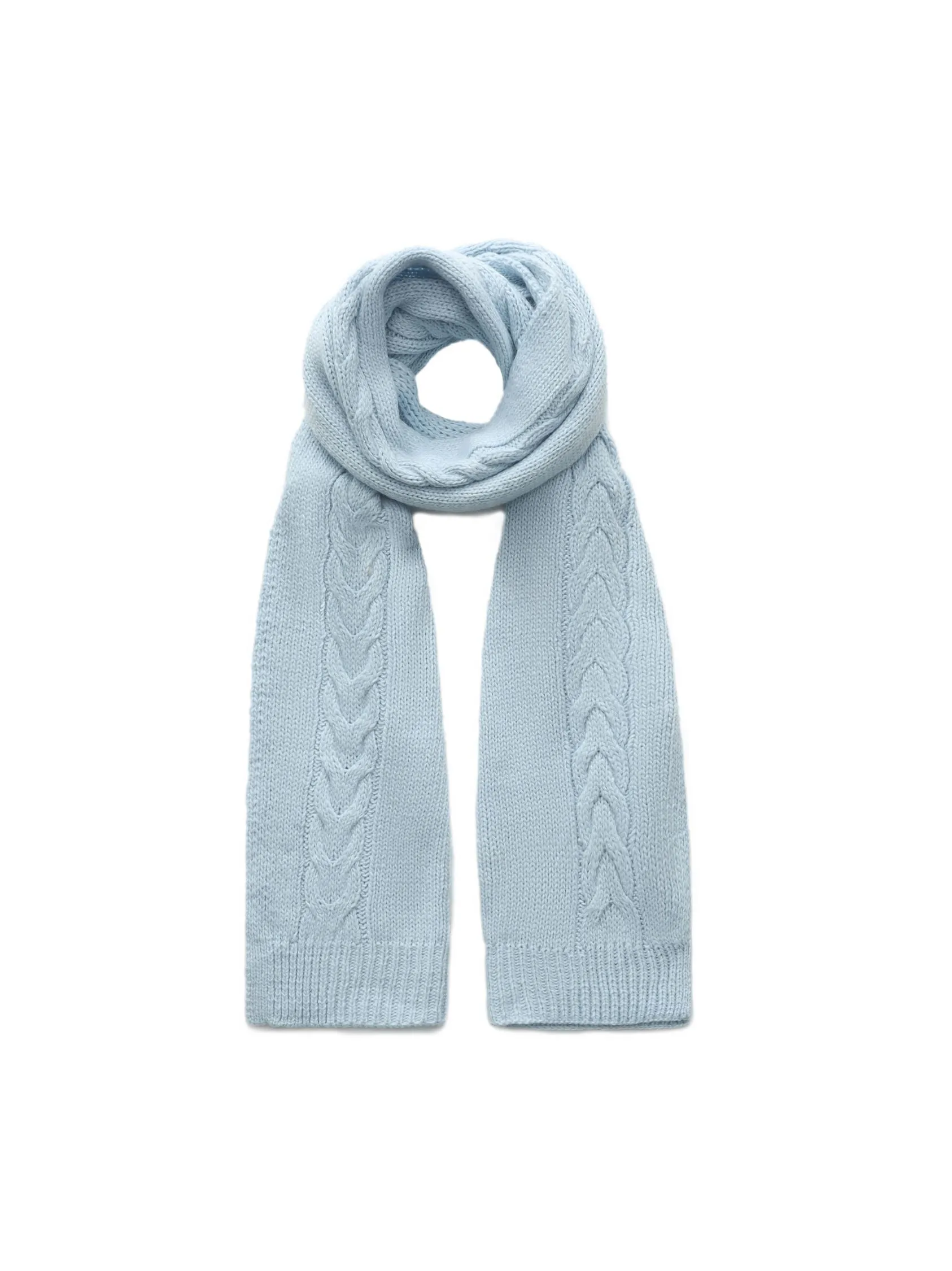 Addison Coat   Scarf Set (Blue)