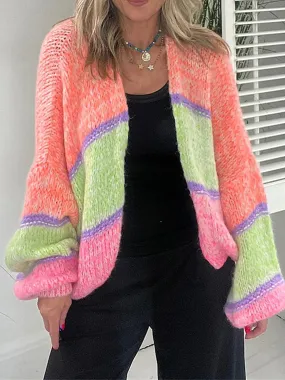 All Fuzzy Feels Long Sleeve Cardigan