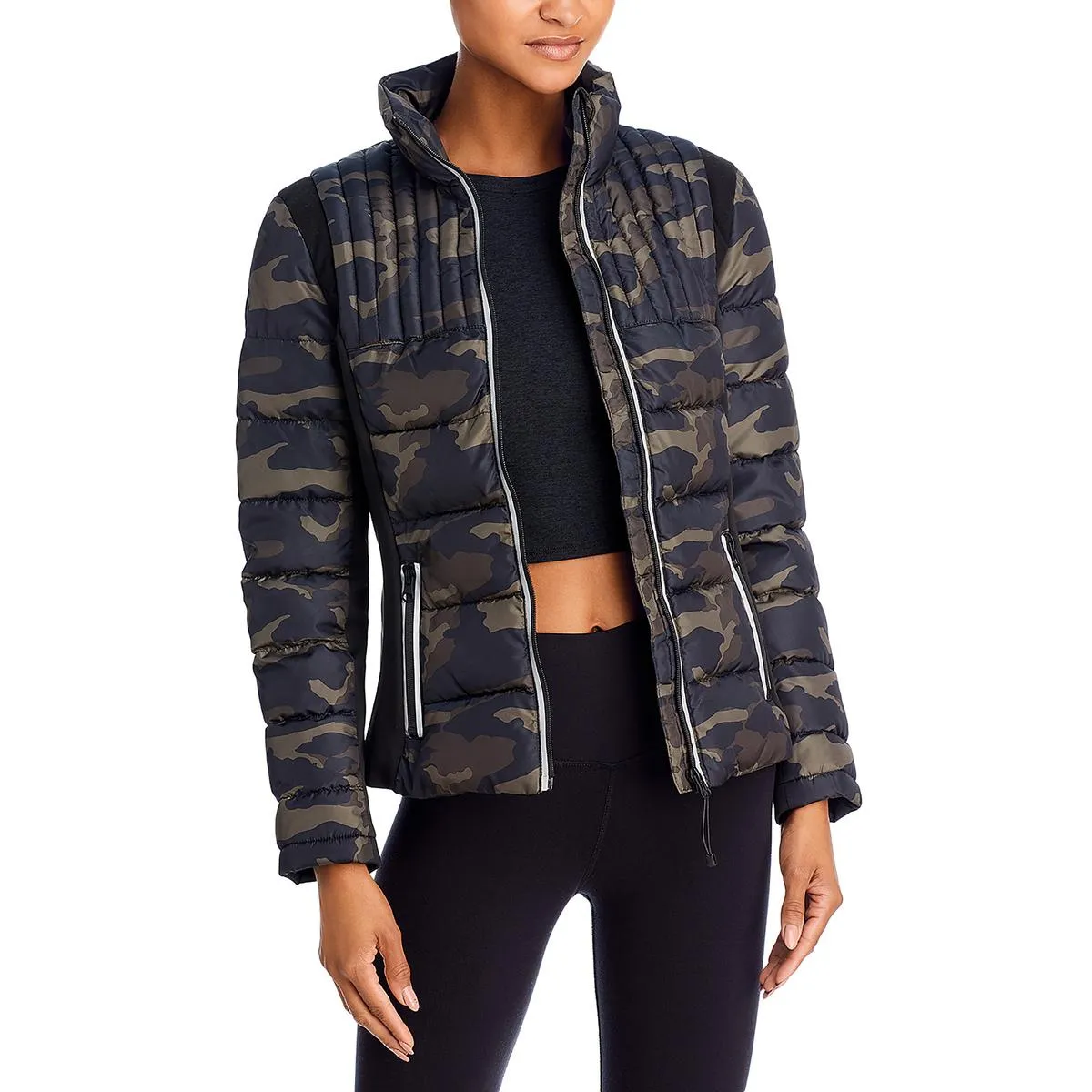 Aqua Womens Lightweight Cold Weather Puffer Jacket