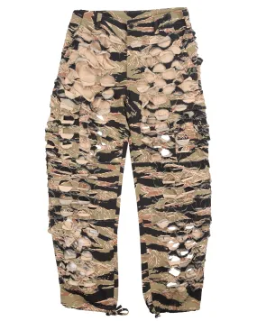 AW18 Laser Cut Tiger Camo Pant
