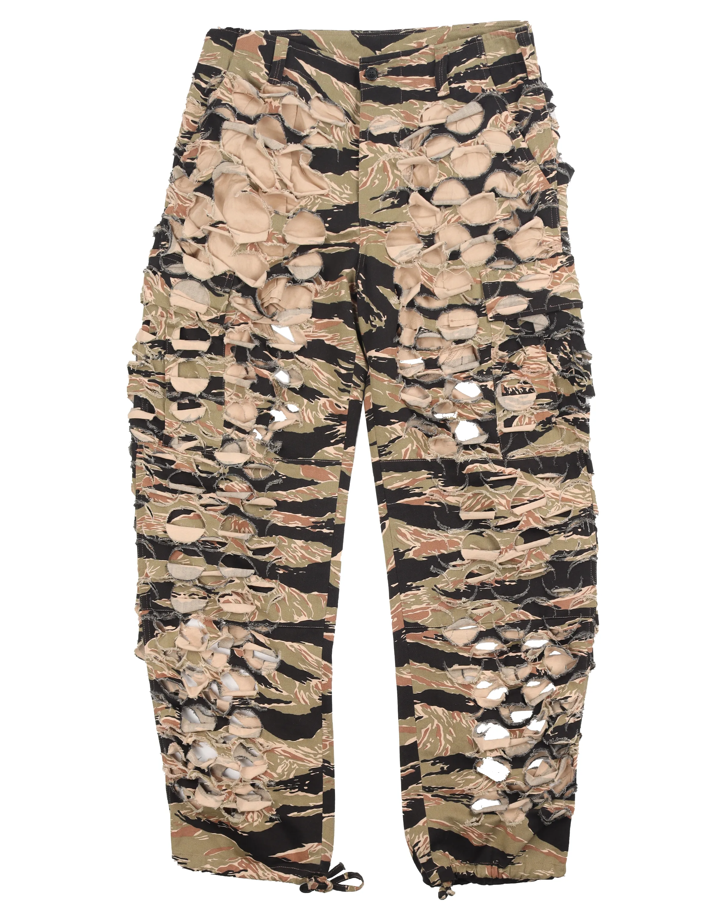 AW18 Laser Cut Tiger Camo Pant