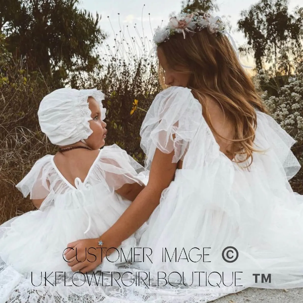Baby Boho Serendipity Dress - White