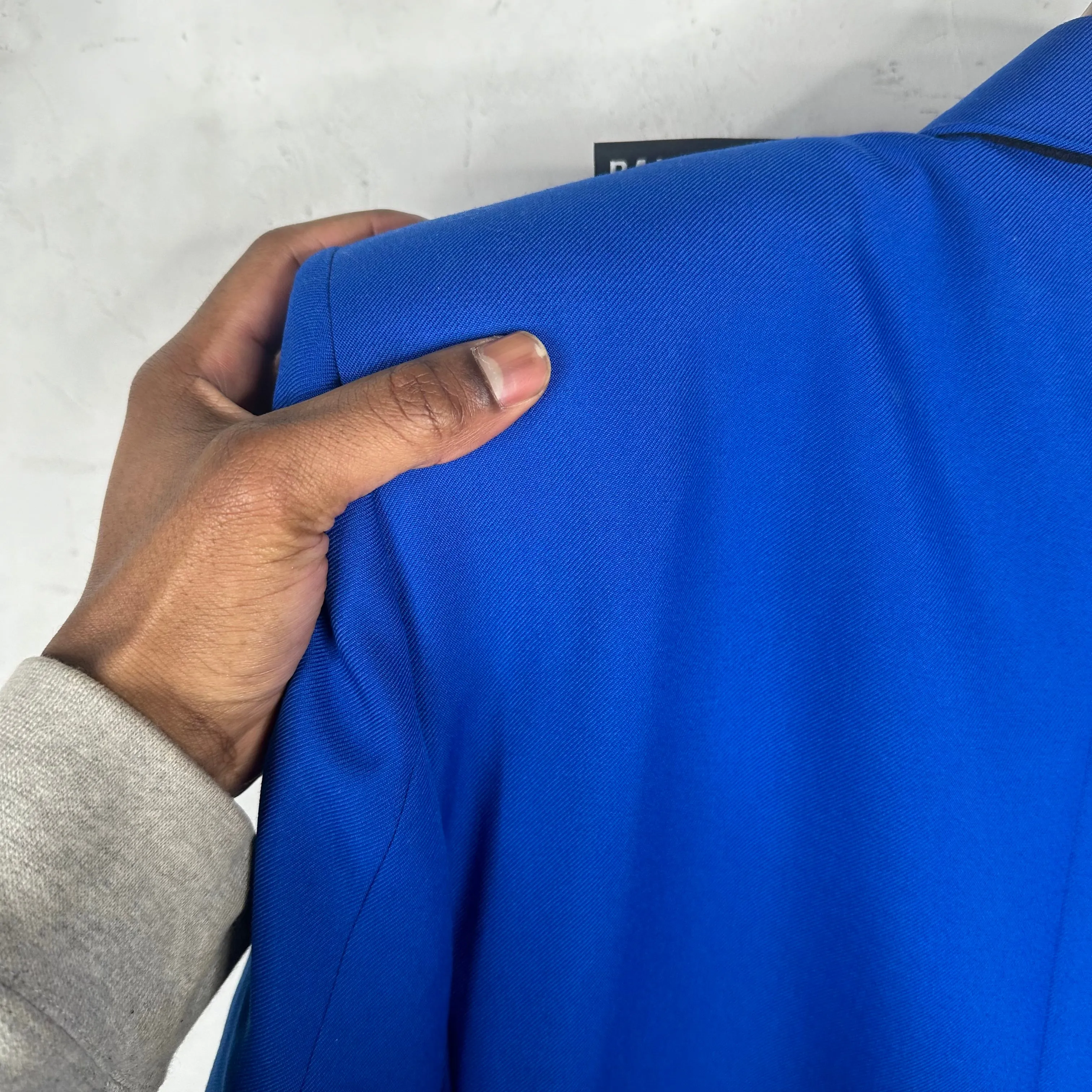 Balenciaga Royal Blue Tall Blazer