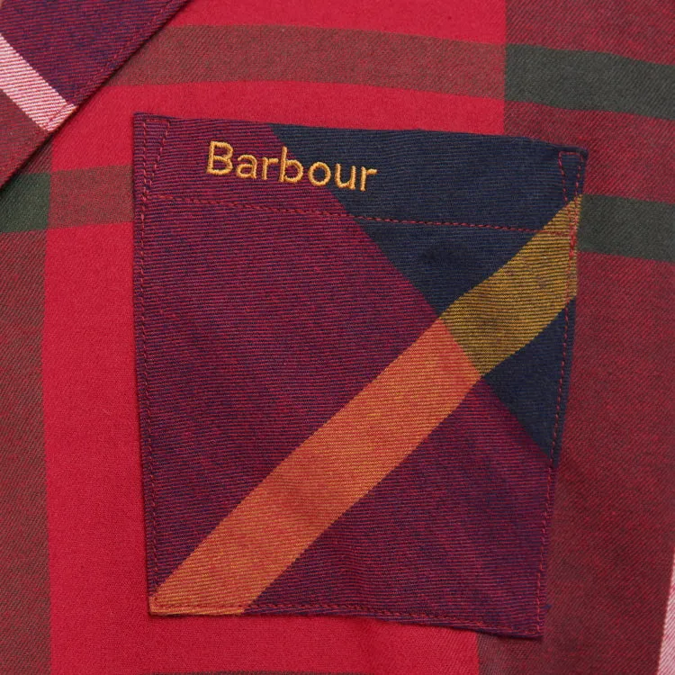 Barbour Large Scale Laith PJ Set - Large Red Tartan