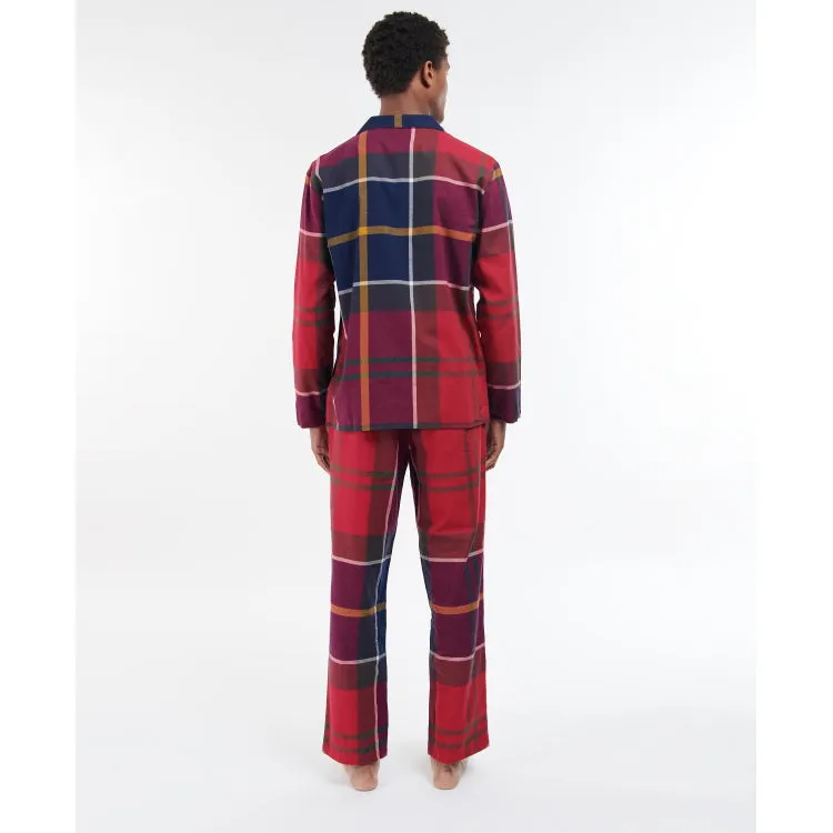 Barbour Large Scale Laith PJ Set - Large Red Tartan