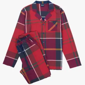 Barbour Large Scale Laith PJ Set - Large Red Tartan