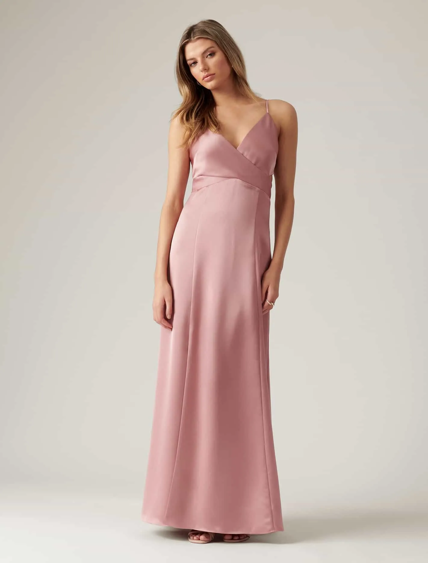 Carley Strappy Wrap Maxi Dress