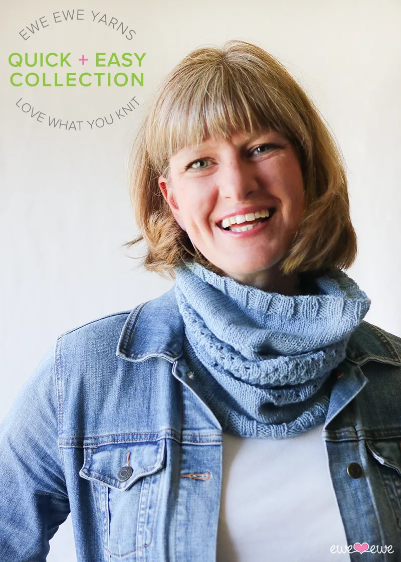 Clear Skies Cowl FREE Knitting Pattern