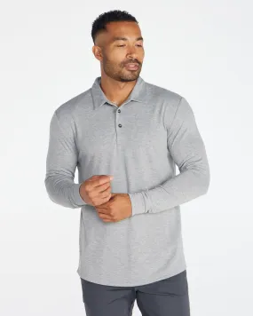 Comfort Wool Long Sleeve Polo