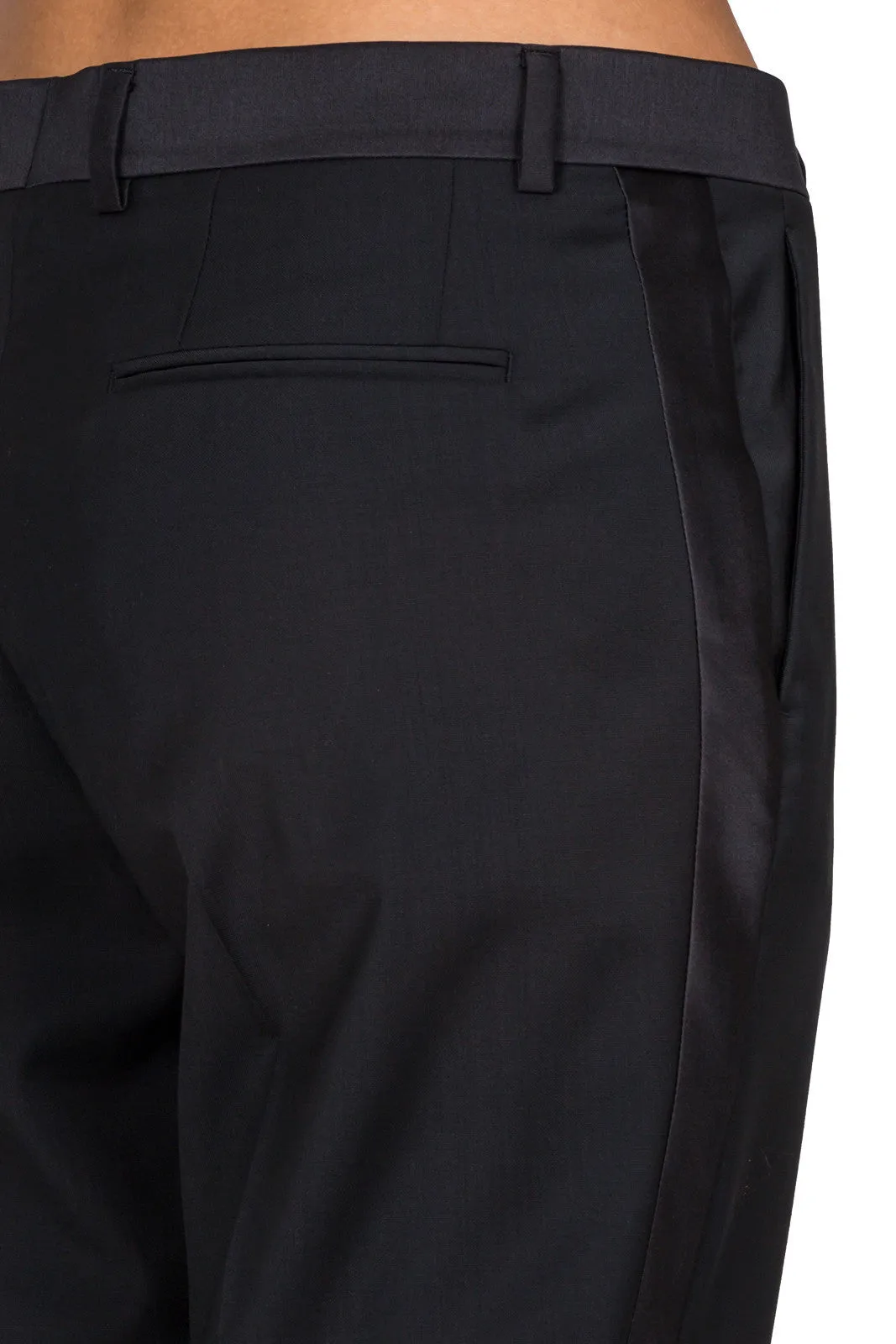 Cropped Tuxedo Trousers