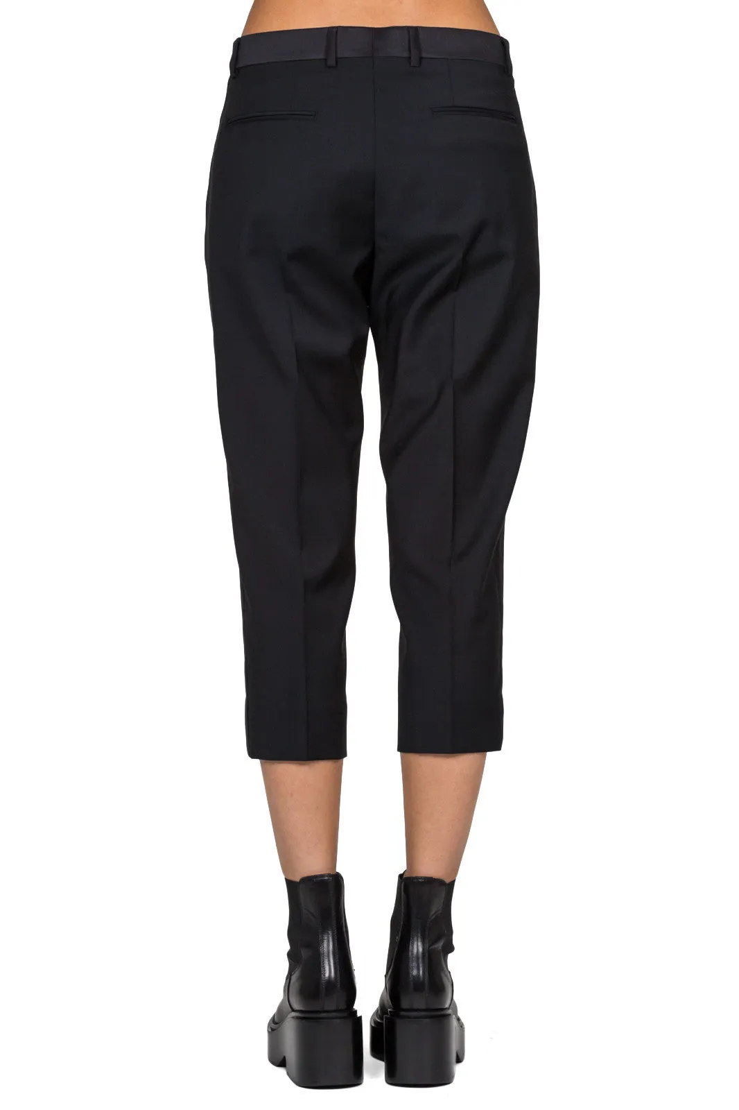 Cropped Tuxedo Trousers