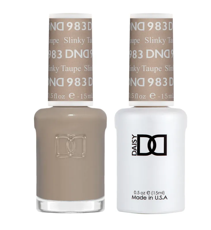 DND Daisy Gel Duo - Slinky Taupe #983