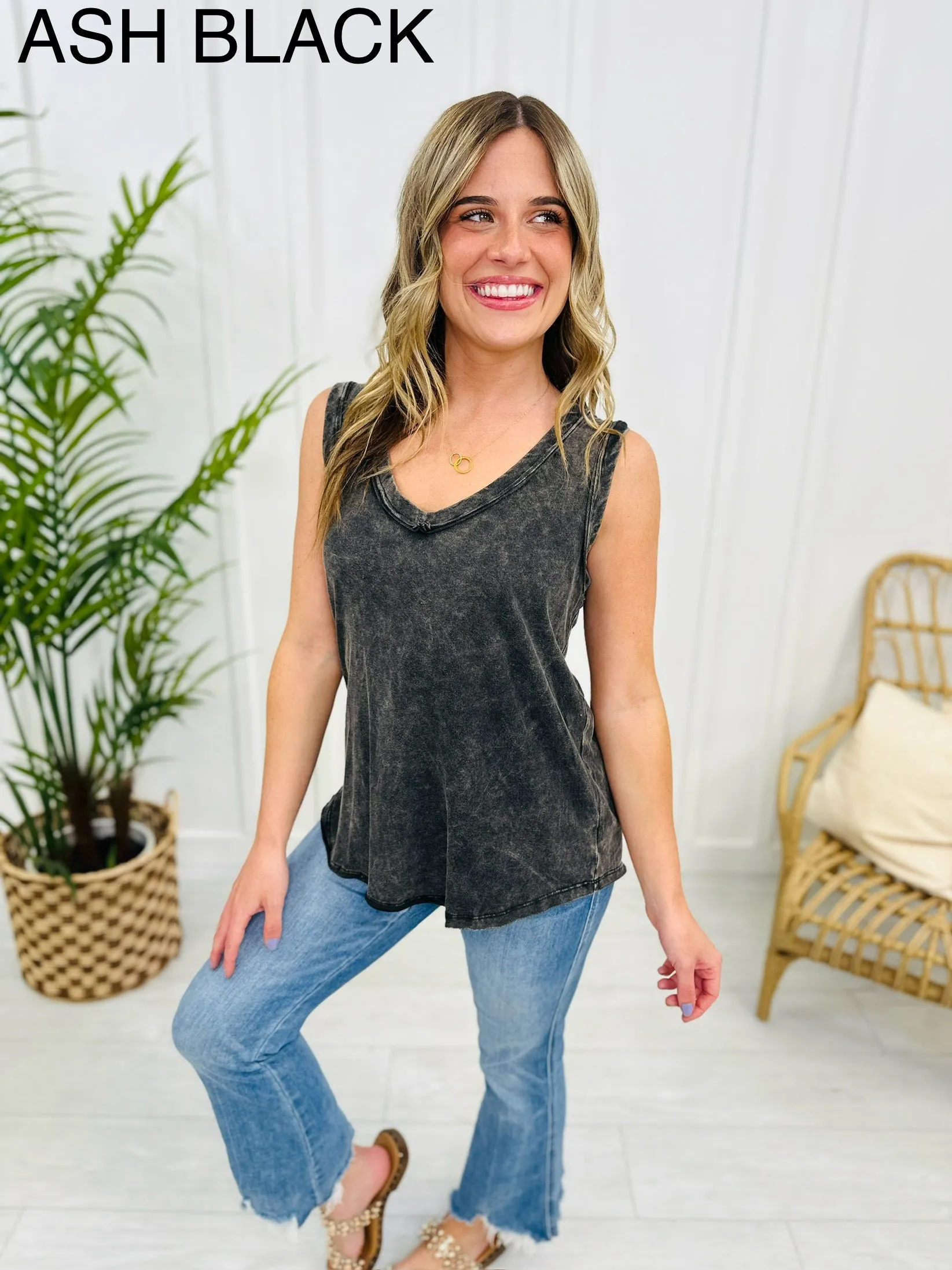 DOORBUSTER! Under Clear Skies Tank Top- Multiple Colors!