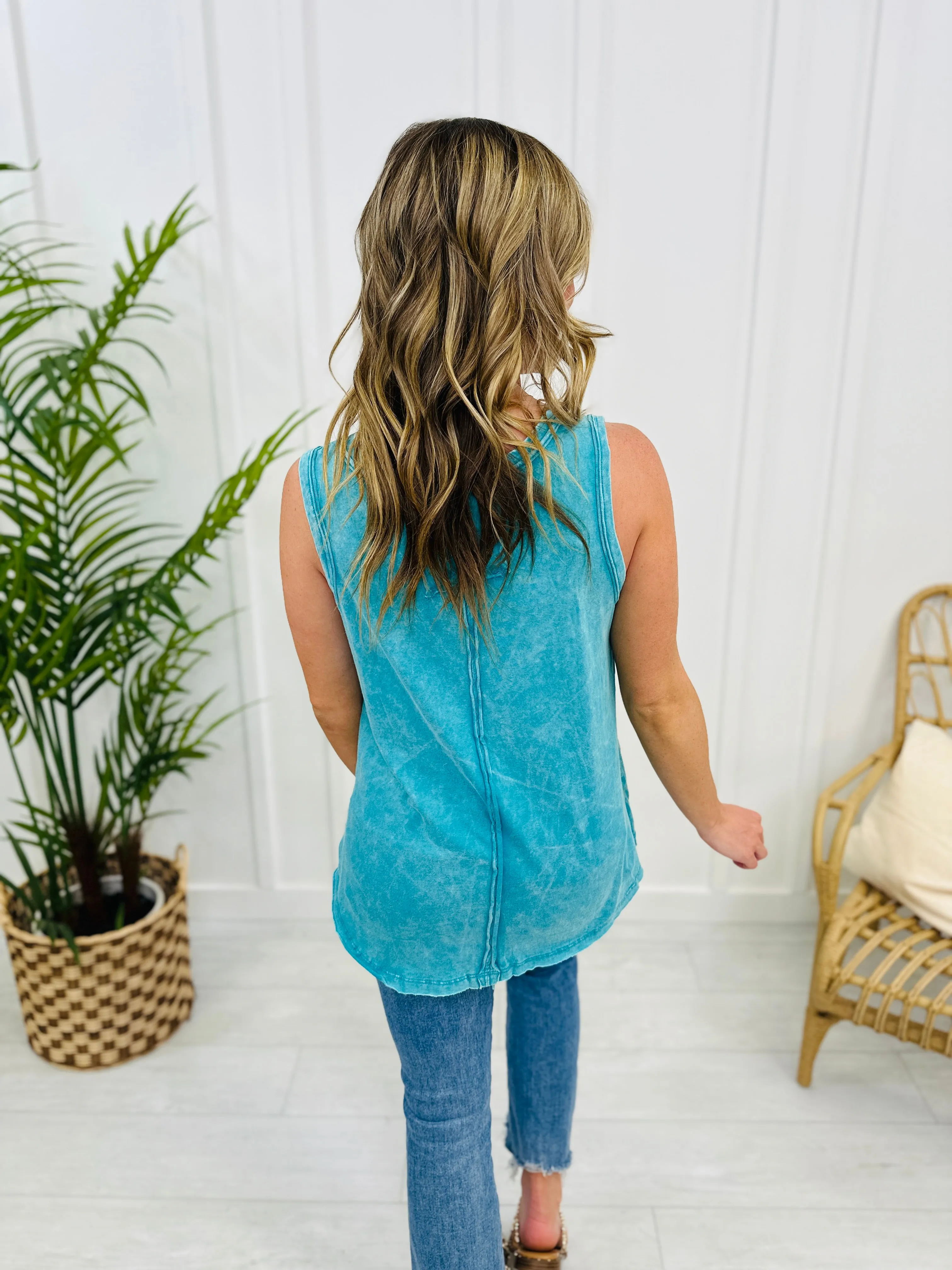 DOORBUSTER! Under Clear Skies Tank Top- Multiple Colors!