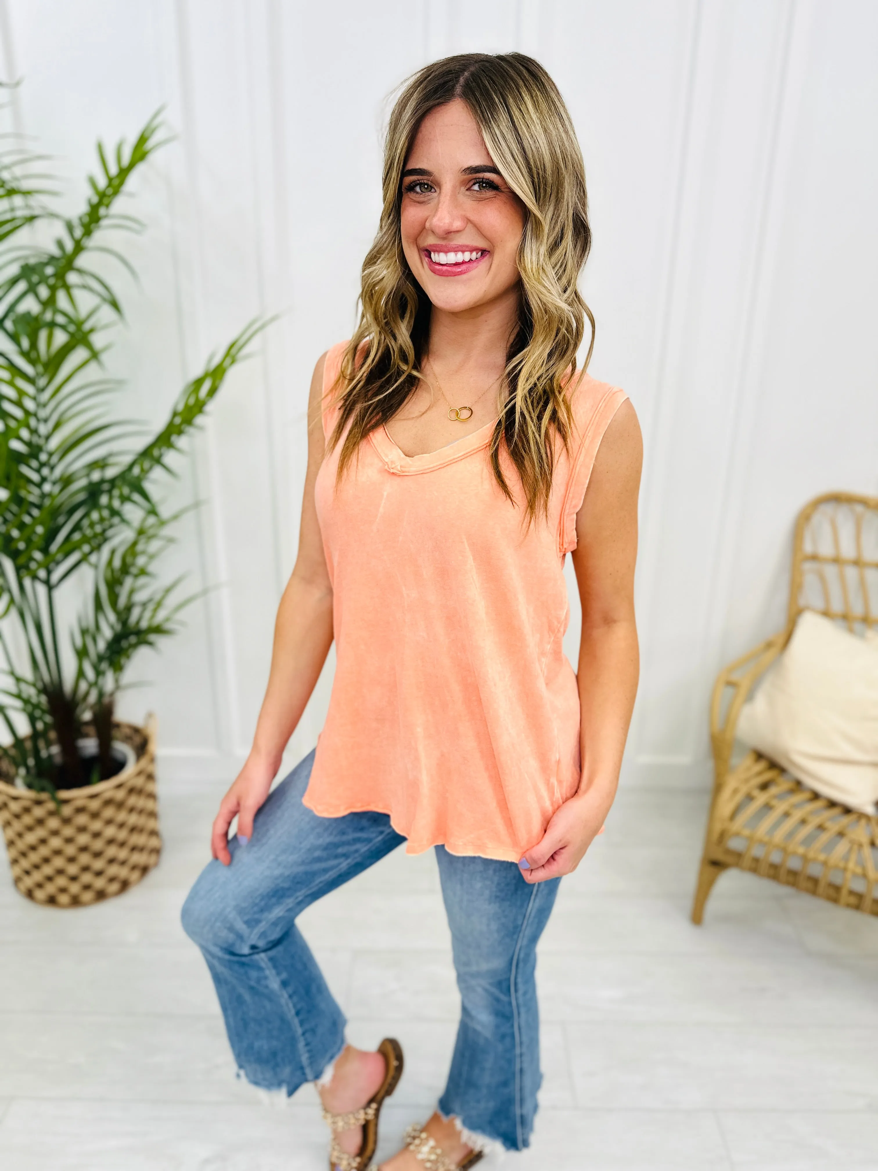 DOORBUSTER! Under Clear Skies Tank Top- Multiple Colors!
