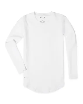 Drop-Cut Long Sleeve: BYLT Signature