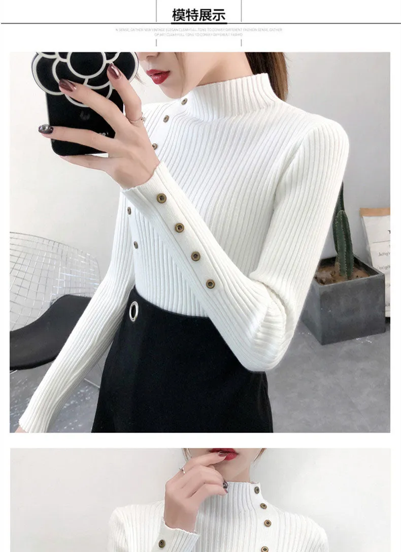 Full Sleeve Turtleneck Pullover