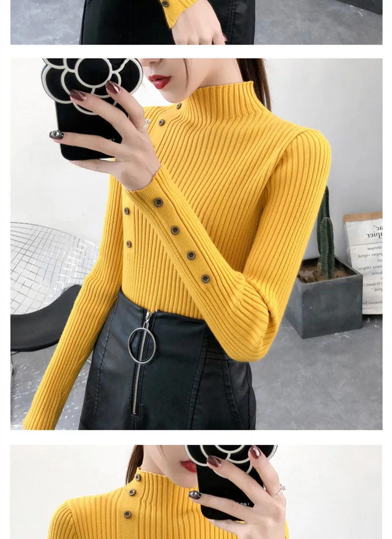 Full Sleeve Turtleneck Pullover