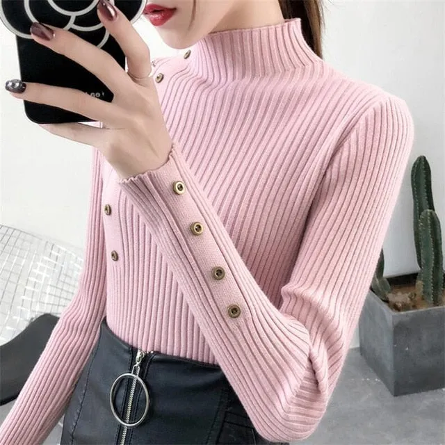 Full Sleeve Turtleneck Pullover