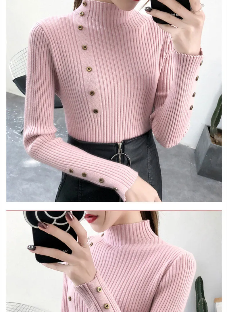 Full Sleeve Turtleneck Pullover