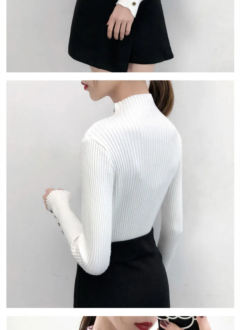 Full Sleeve Turtleneck Pullover