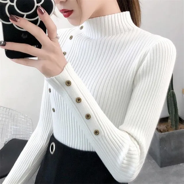 Full Sleeve Turtleneck Pullover