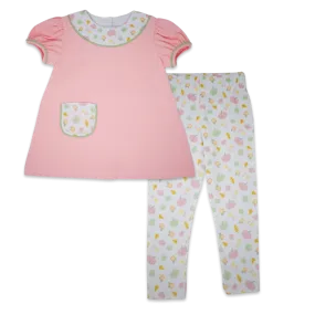 Lullaby Set Rosie Leggings Set - Pumpkin
