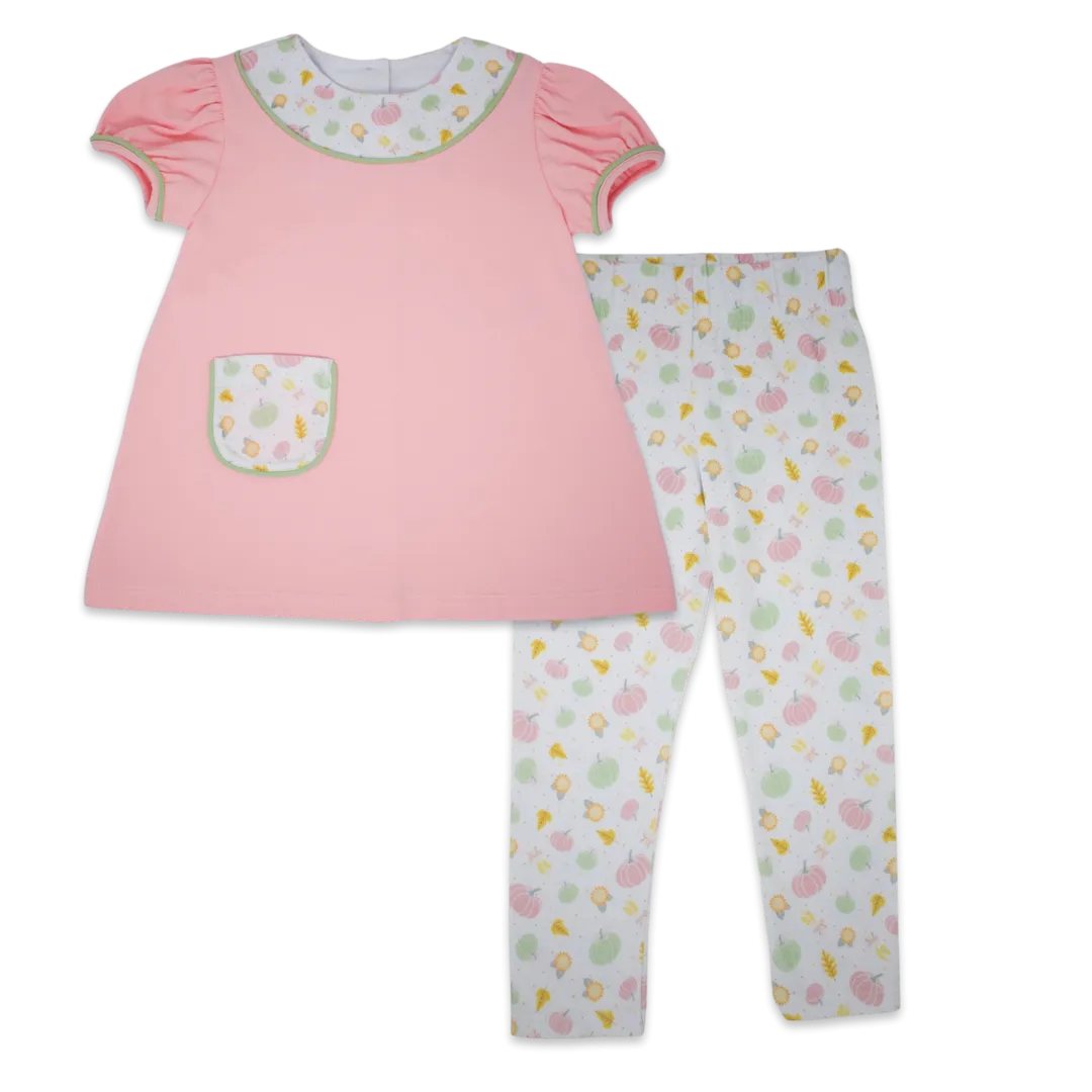Lullaby Set Rosie Leggings Set - Pumpkin