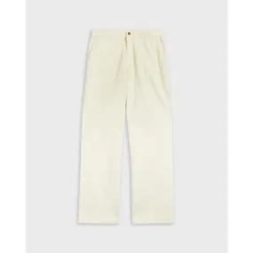 Men Mmt-Cloudd-Leyden Fit Cord Trs - White