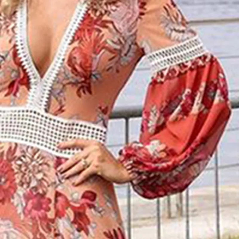 Patricia Floral Print Maxi