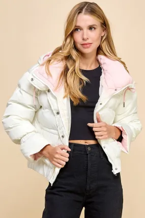 PUFFER JACKET HOOD