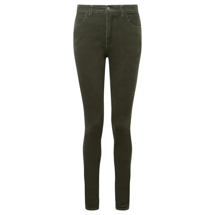 Schoffel Ladies Clover Cord Jeans - Forest