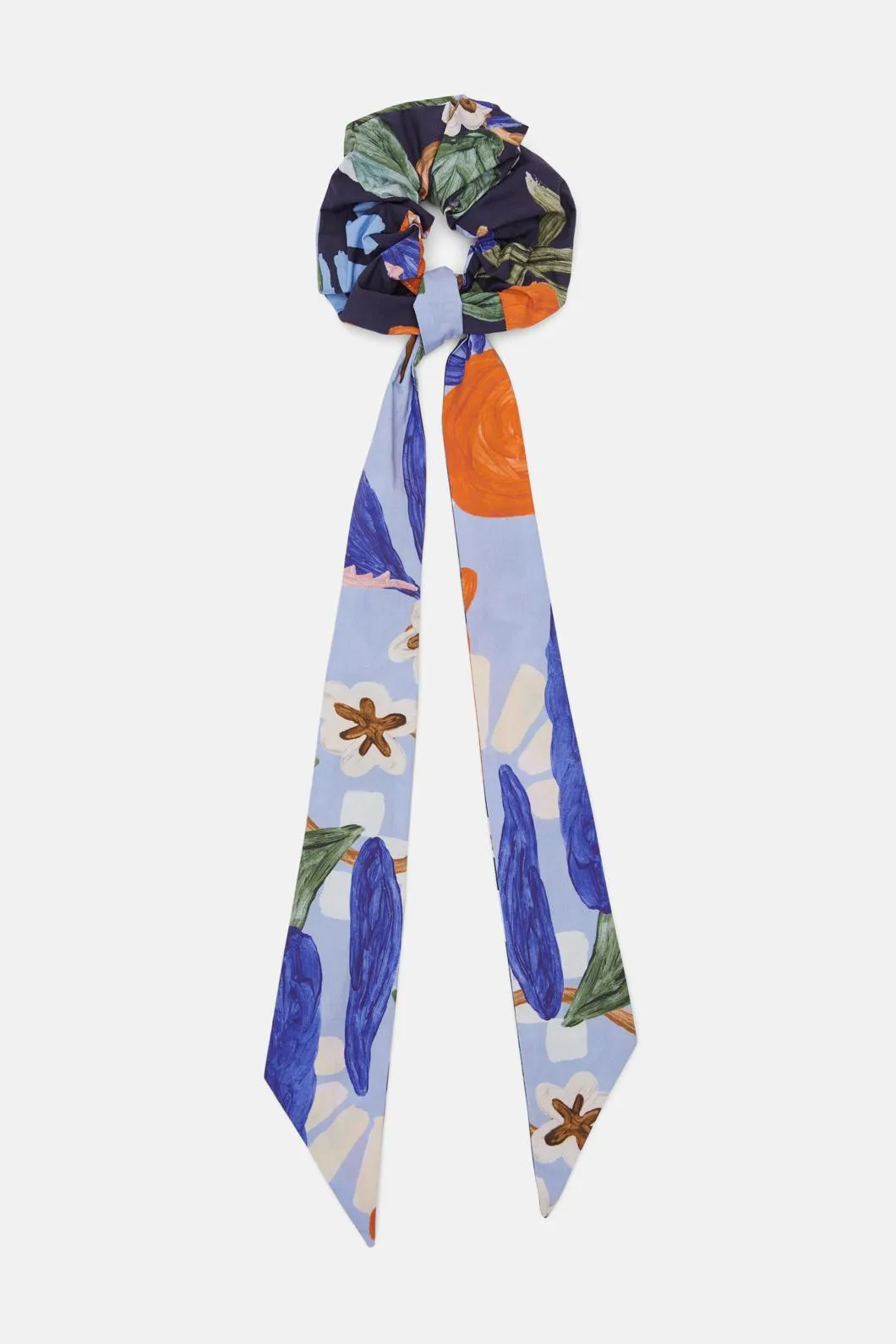 To Market Scrunchie And Twilly Scarf