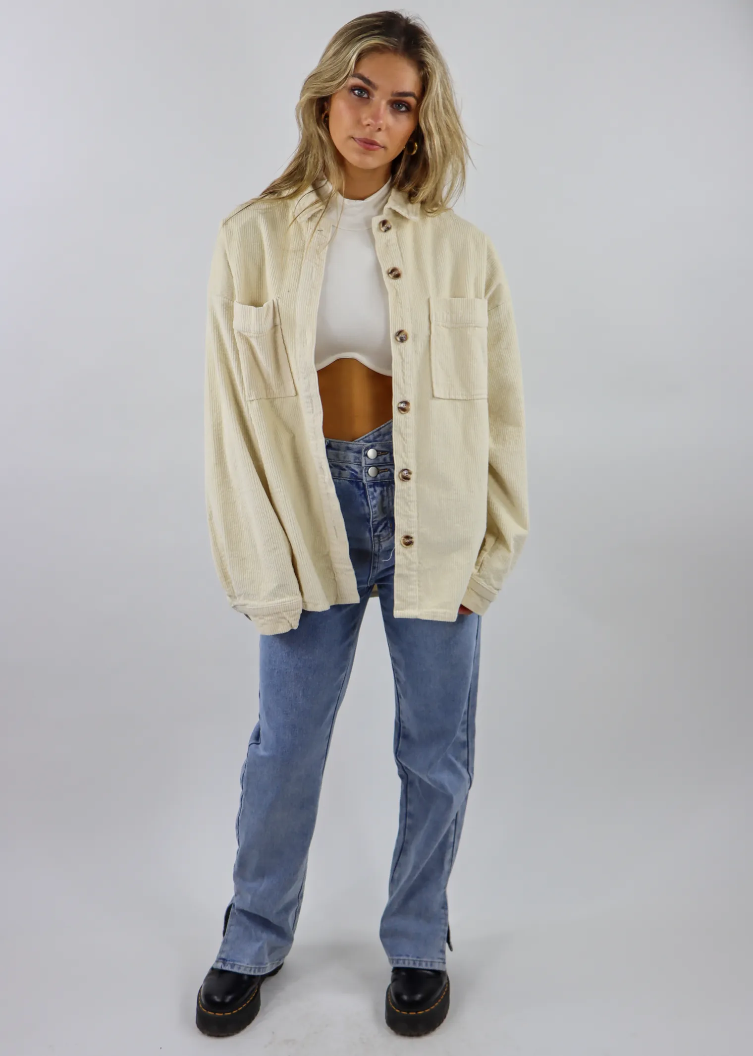 Tuscon Shacket ★ Beige