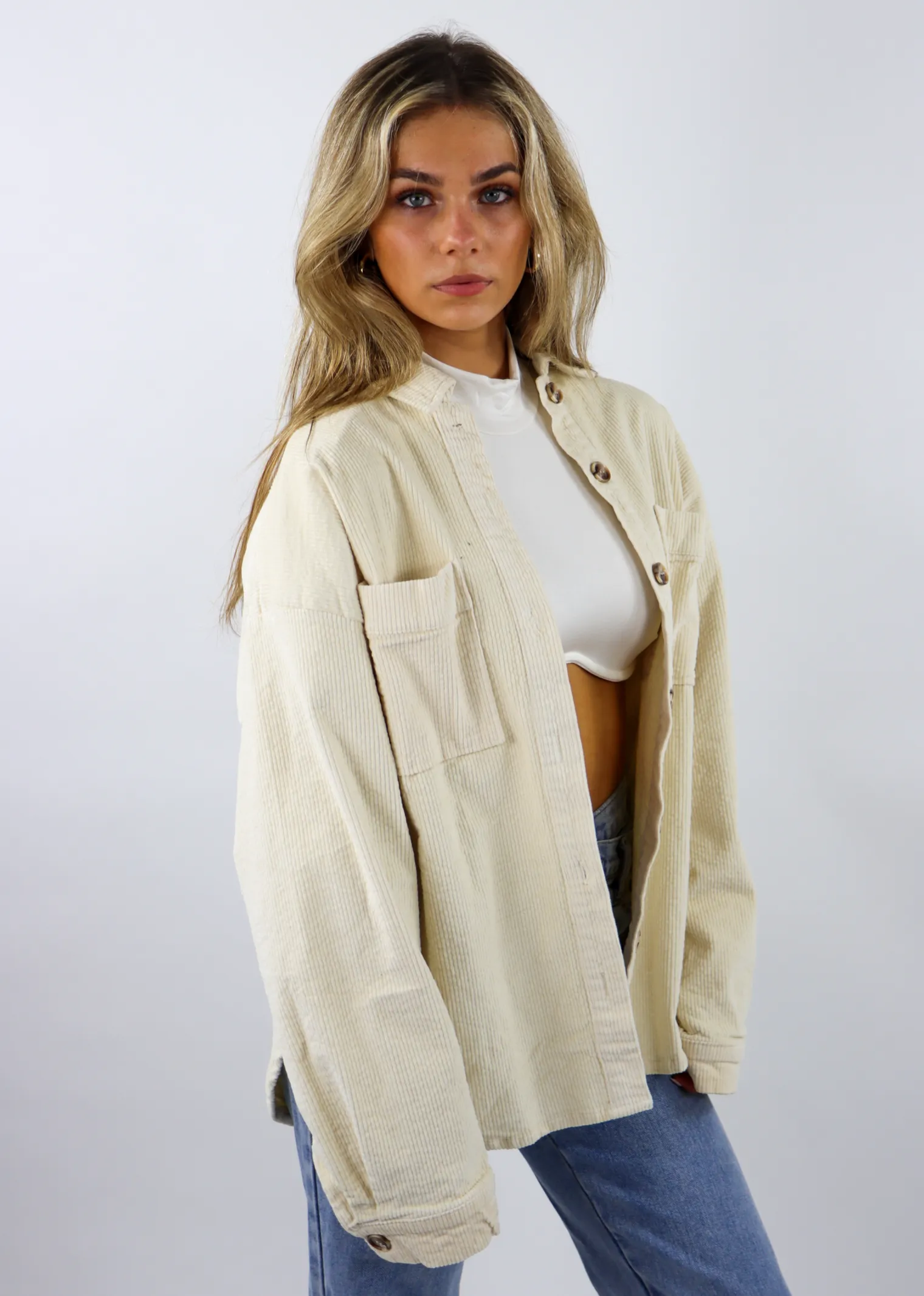 Tuscon Shacket ★ Beige