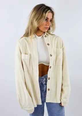 Tuscon Shacket ★ Beige