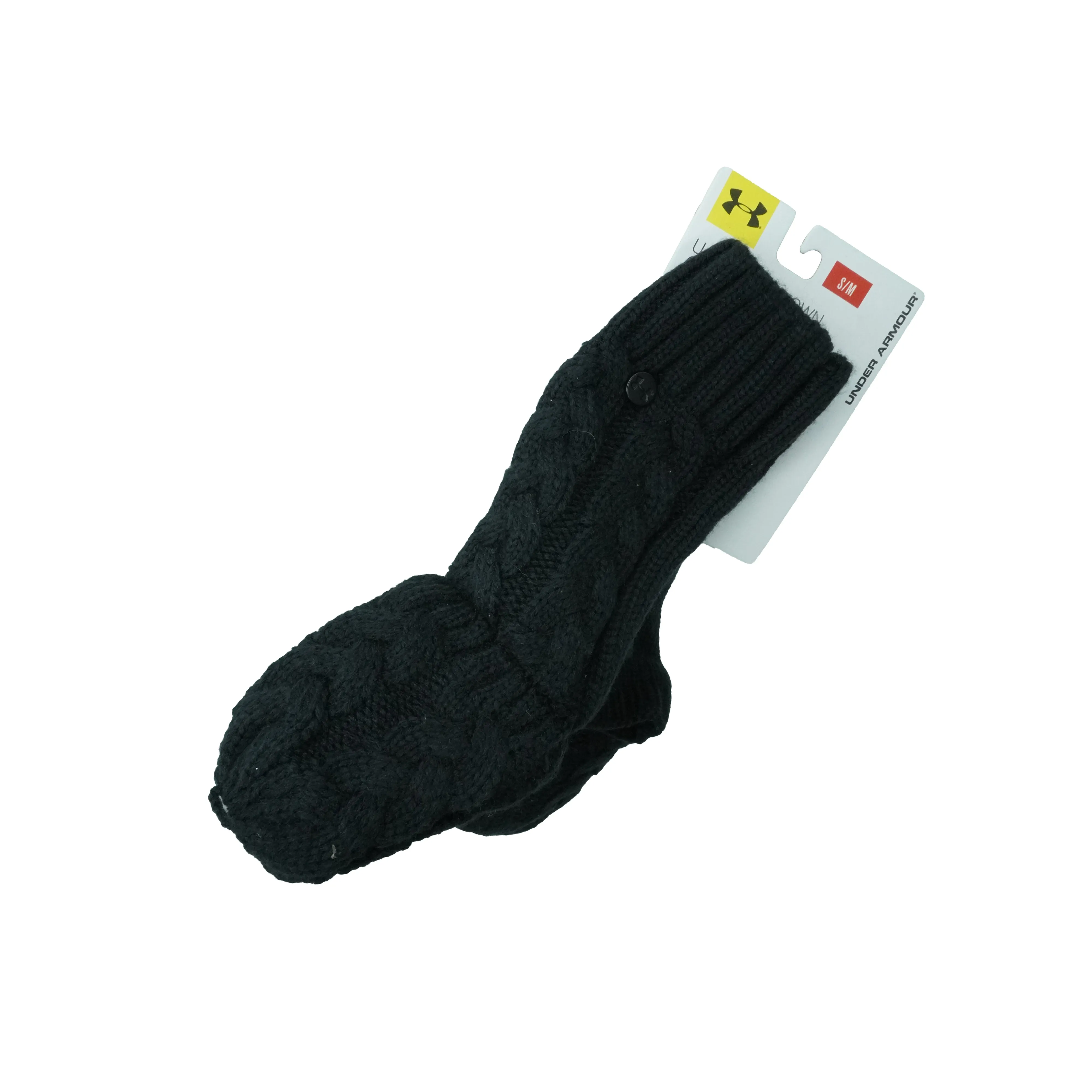 Under Armour Women's Around Town Convertible Glove Mitten Black Size S/M