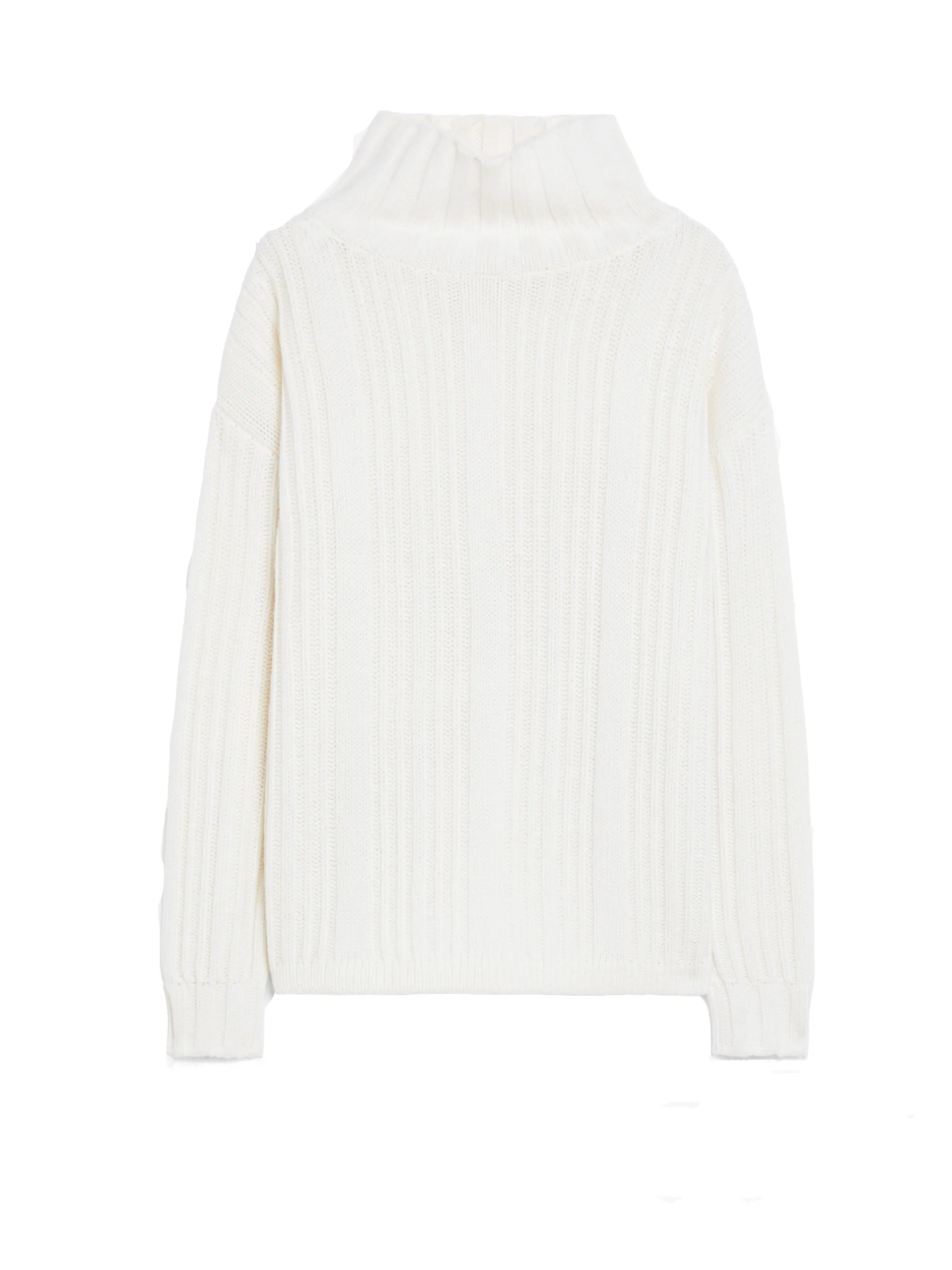Vitalba wool and cashmere polo-neck jumper