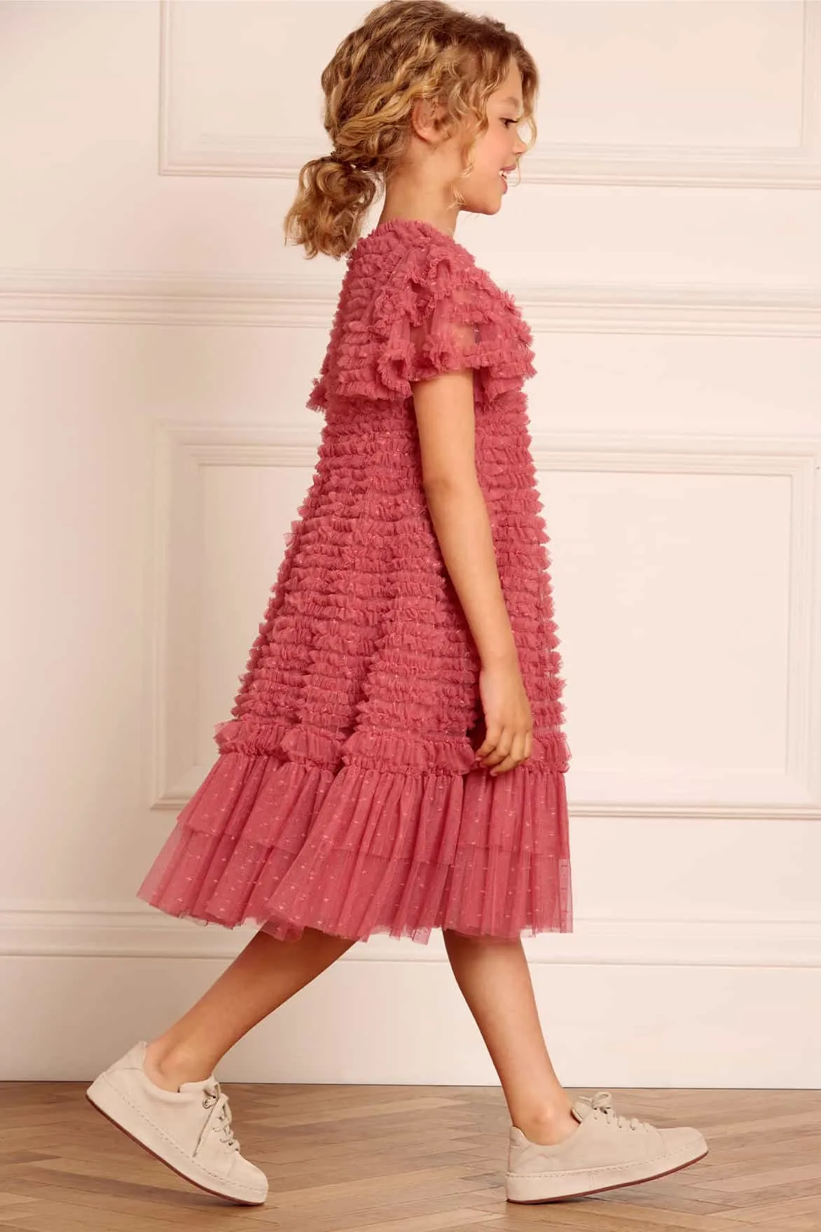Vivi Ruffle Kids Dress