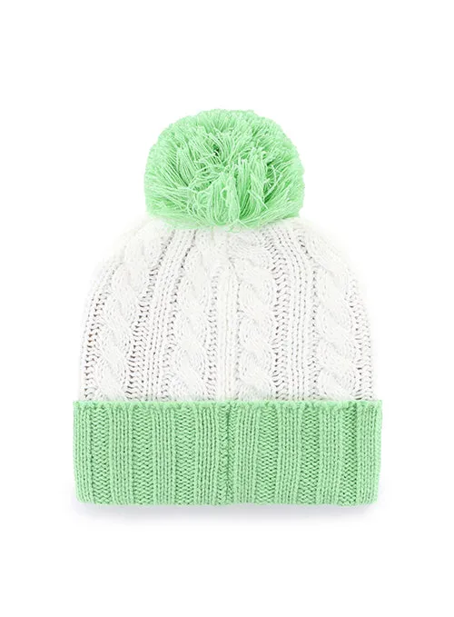 Women's '47 Brand Luminance Pom Milwaukee Bucks Cuff Knit Hat
