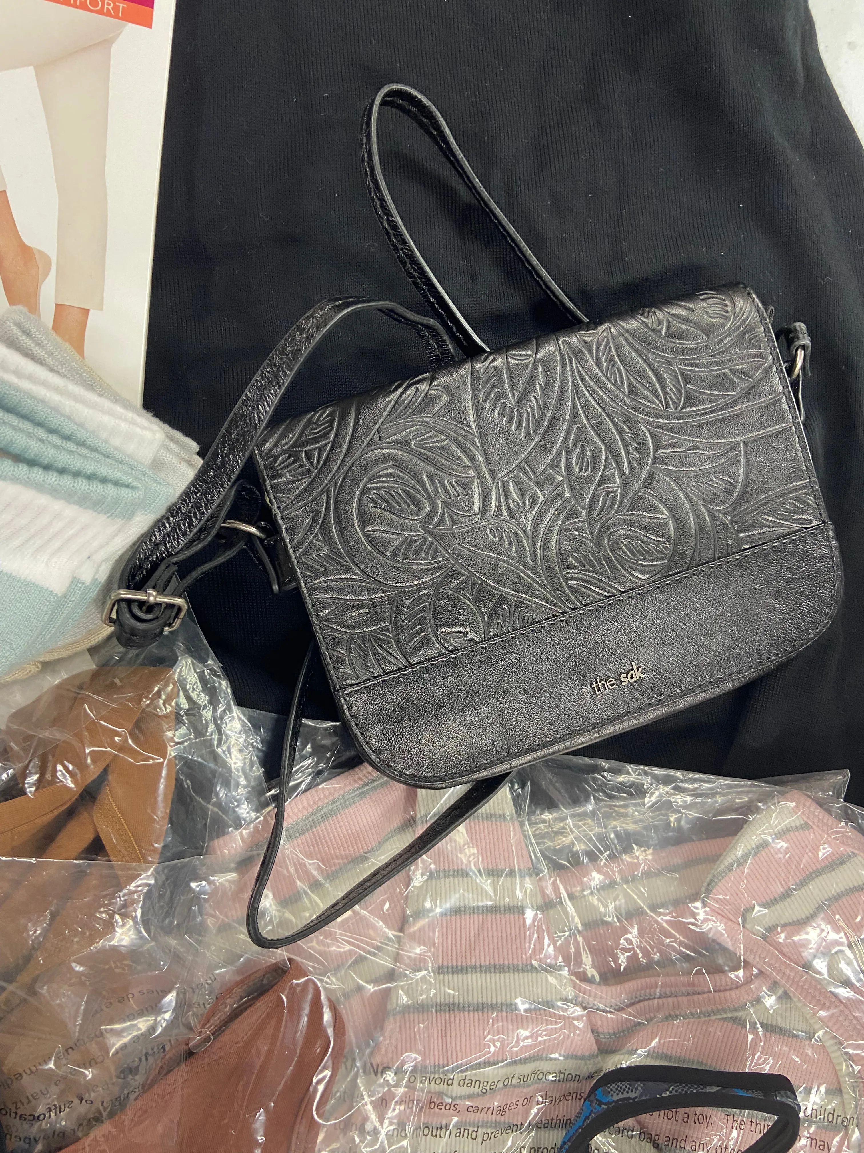 Women's Clothing & Accessories Wholesale Lot, THE SAK, NIKE, ADIDAS, POLO RALPH LAUREN, COR, NINE WEST, FREE PEOPLE, HANES and more, 27 items, Shelf Pulls, MSRP $887