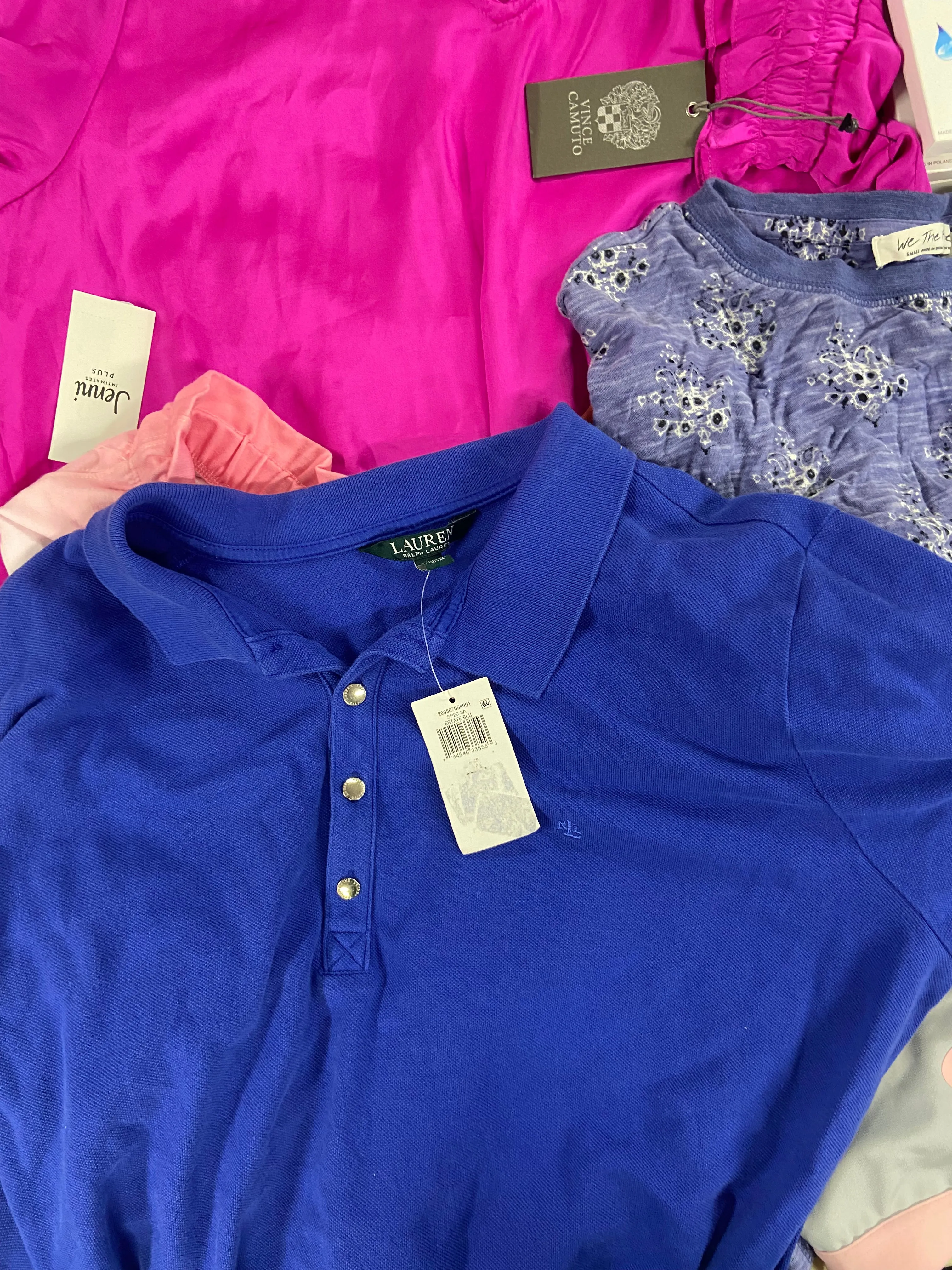 Women's Clothing & Accessories Wholesale Lot, THE SAK, NIKE, ADIDAS, POLO RALPH LAUREN, COR, NINE WEST, FREE PEOPLE, HANES and more, 27 items, Shelf Pulls, MSRP $887